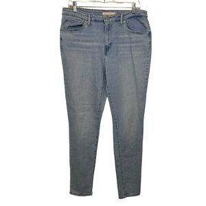 Levi’s 721 High Rise Skinny light wash jeans womens 33